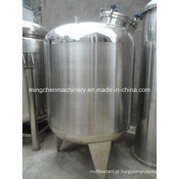 Tanque de armazenamento sanitário de aço inoxidável da água do produto comestível